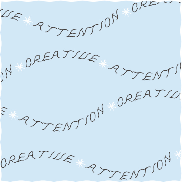 Artwork for creative attention