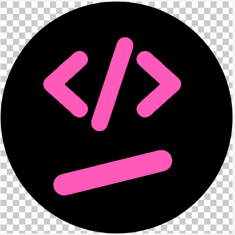 I am a comedian who is learning to code logo