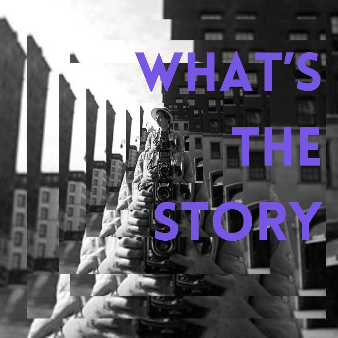 What's The Story logo