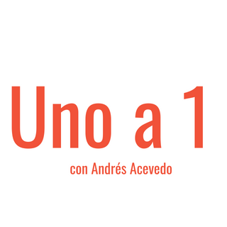 Uno a 1 con Andrés Acevedo logo