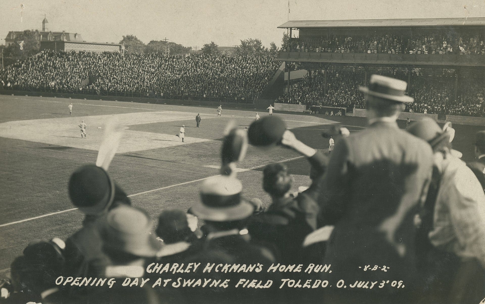 Darick Hall First MLB Home Run Philadelphia Phillies 8 x 10 Blackout  Baseball Photo