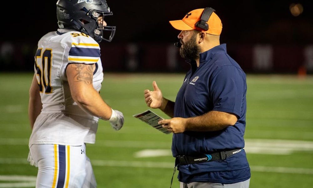 Merrimack promotes Mike Gennetti to head football coach