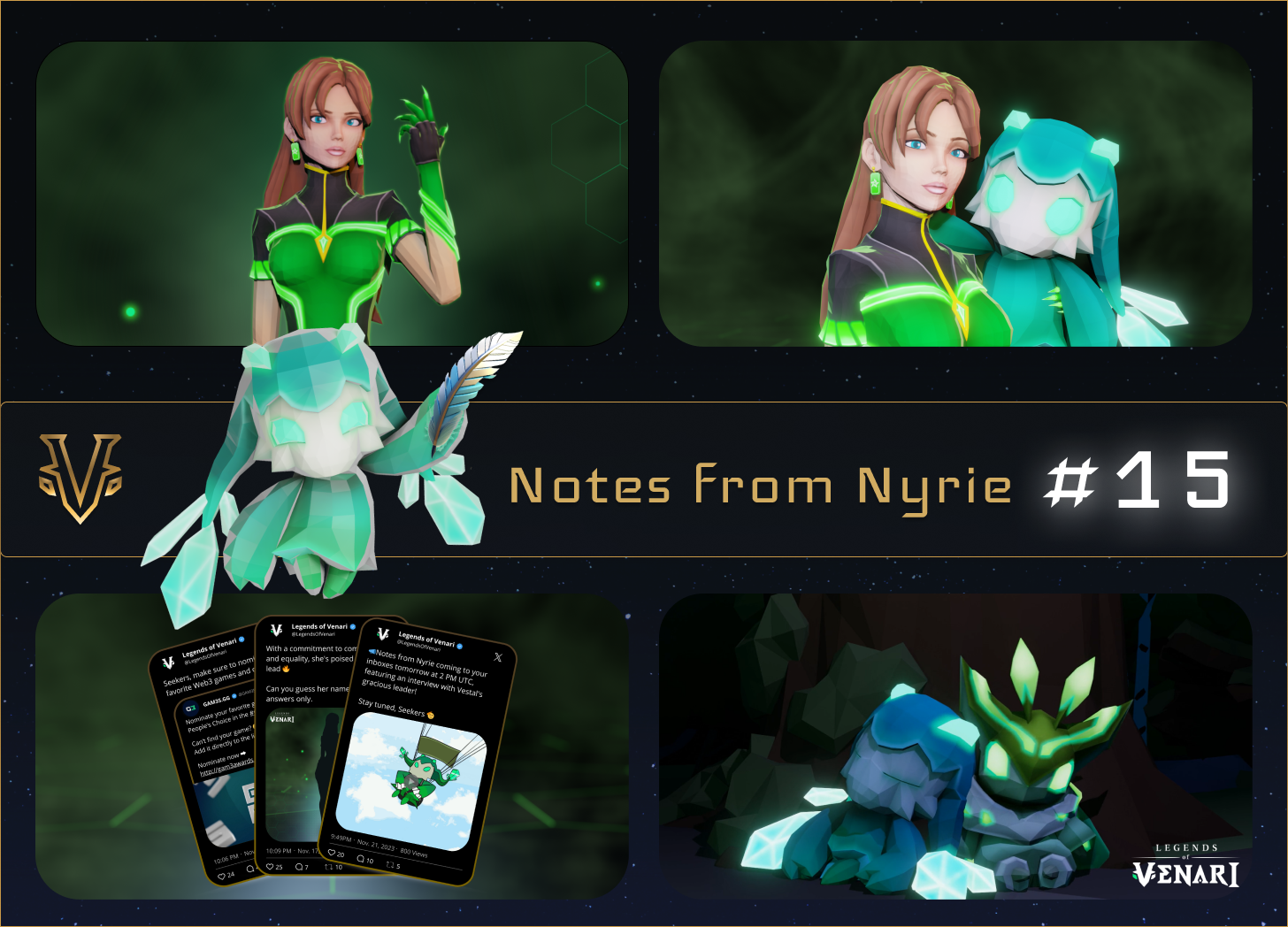 Notes from Nyrie #11 - by Nyrie and Legends of Venari