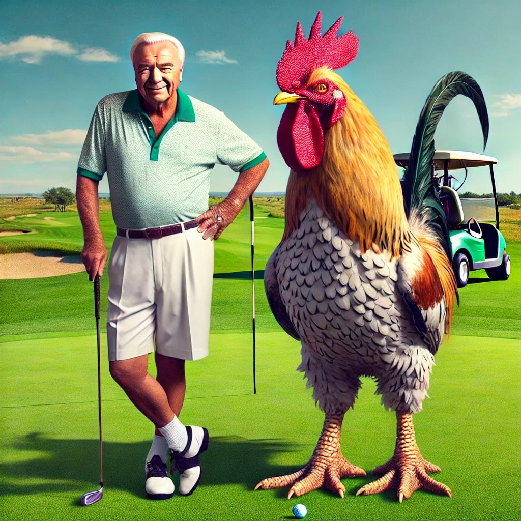 America's real solution has always been Arnold Palmer's giant cock.