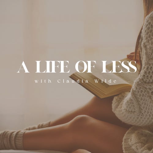 Artwork for A Life of Less with Claudia Wilde 