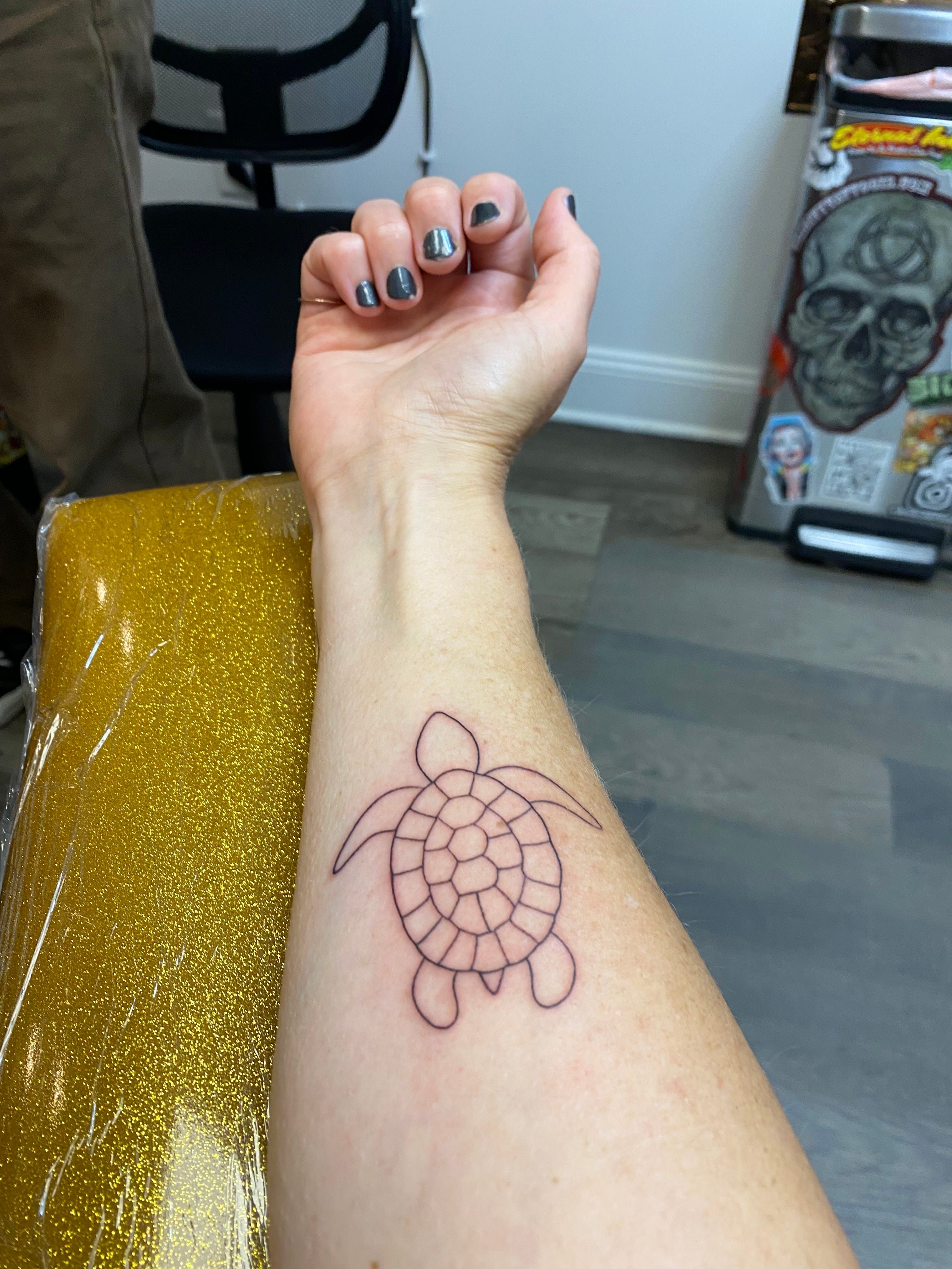 Turtle Tattoo  Sea turtles are the live representatives of a group of  reptiles that have existed on Earth and traveled our seas for the   Instagram