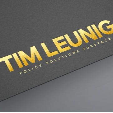 Tim Leunig’s Policy Substack