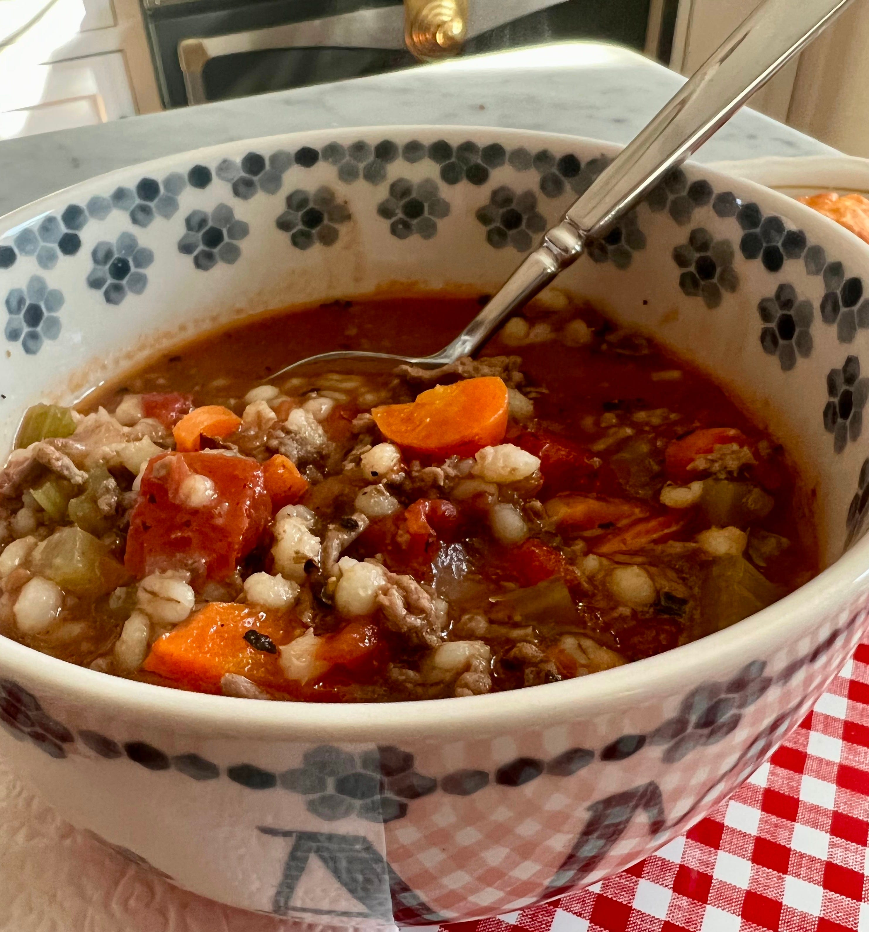 Hearty &amp; Healing Hamburger Soup - by Sarah Peterson