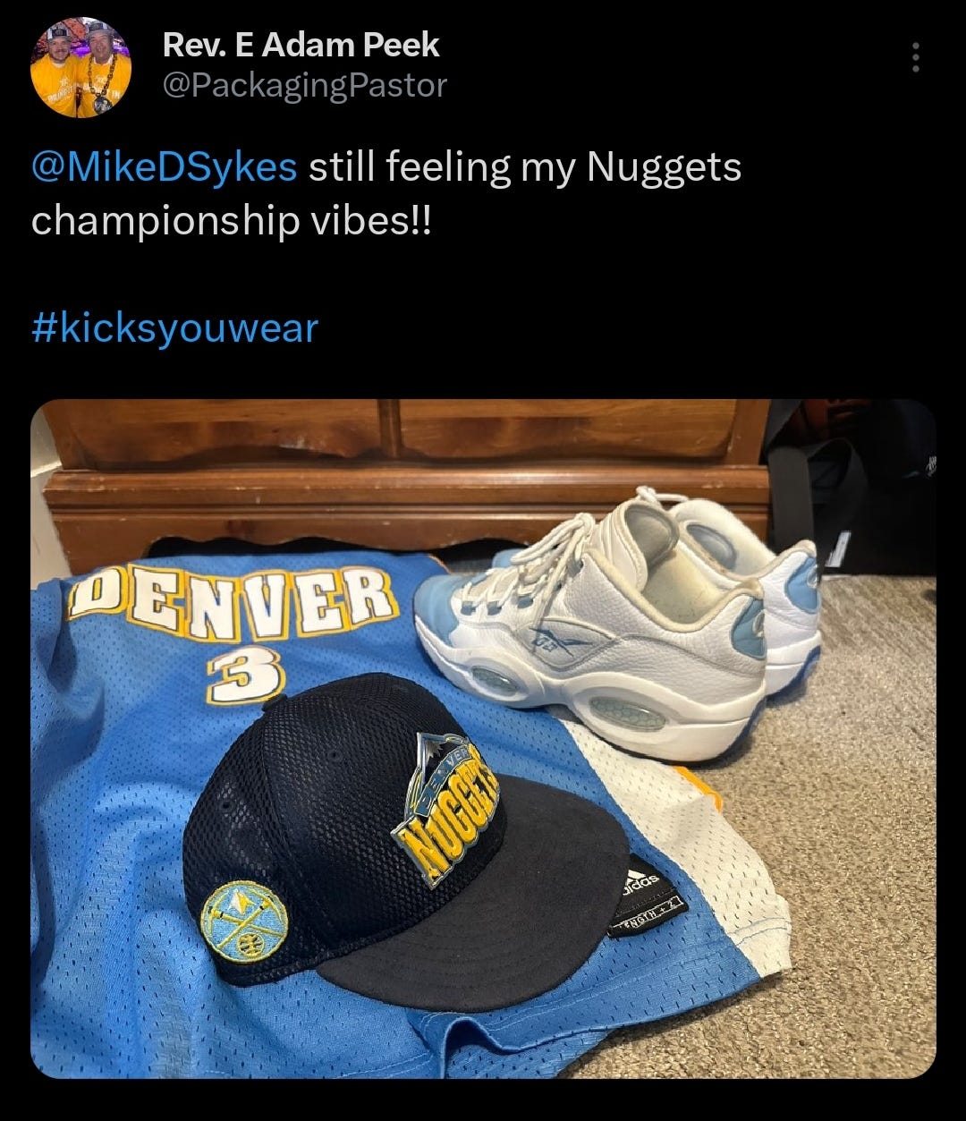 Jokic sneakers coming soon? Denver Nuggets' star doesn't rule out a deal  with a shoe brand