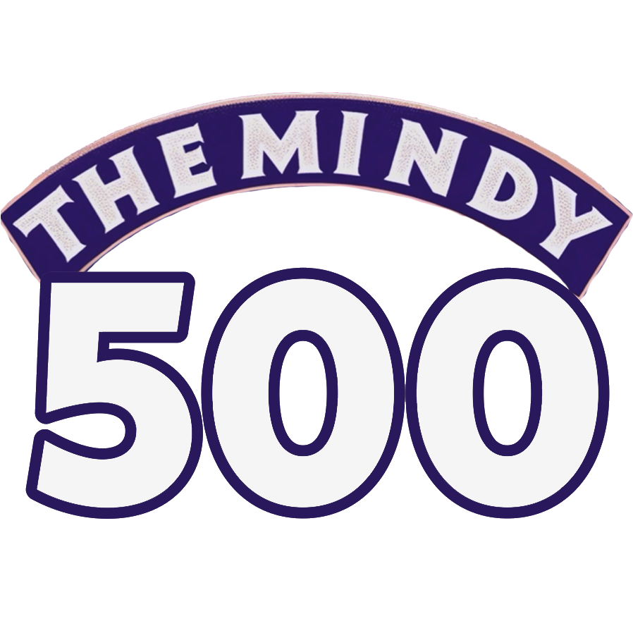 The Mindy 500 logo