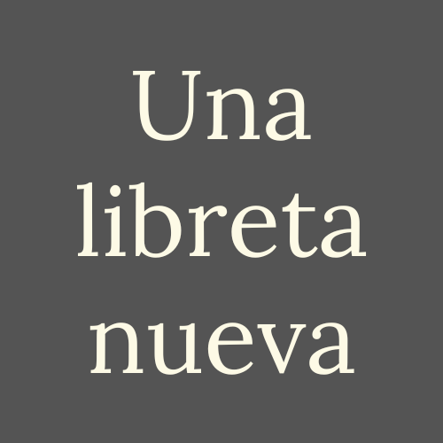 Una libreta nueva