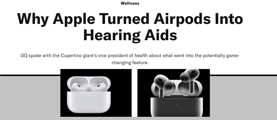 Airpods Approved As Hearing Aids - By Marky R