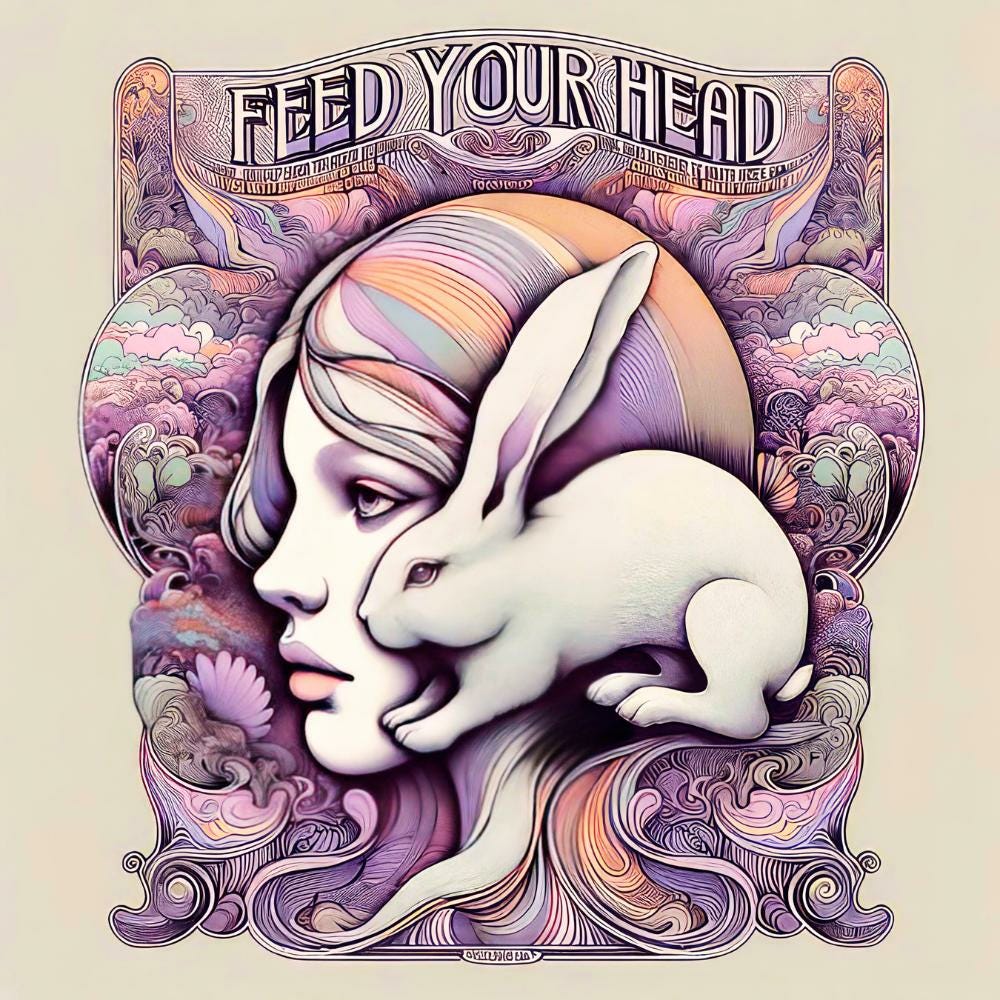 Feed Your Head - Paranormal Fiction, Tech Horror, Dystopia logo