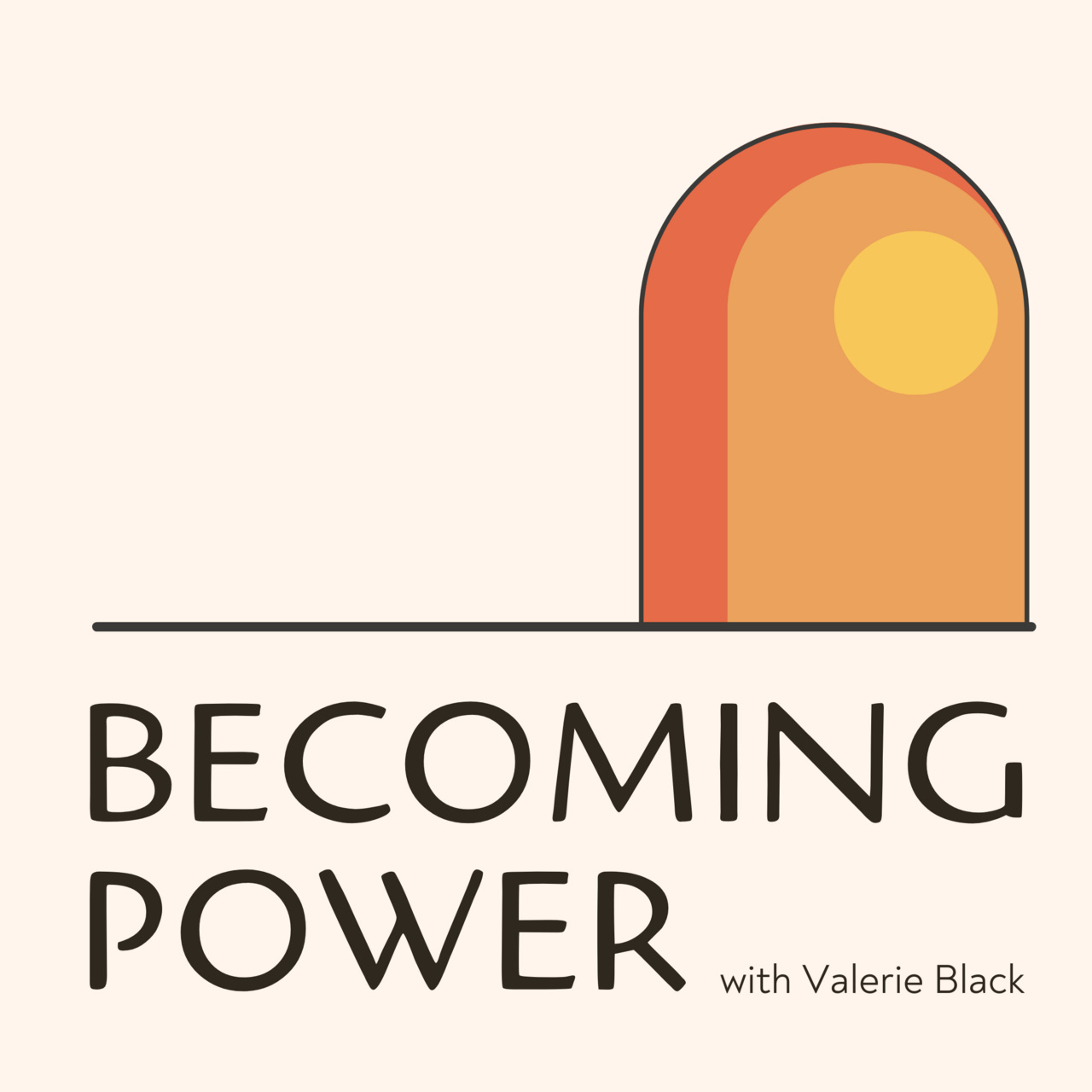 Becoming Power with Valerie Black logo