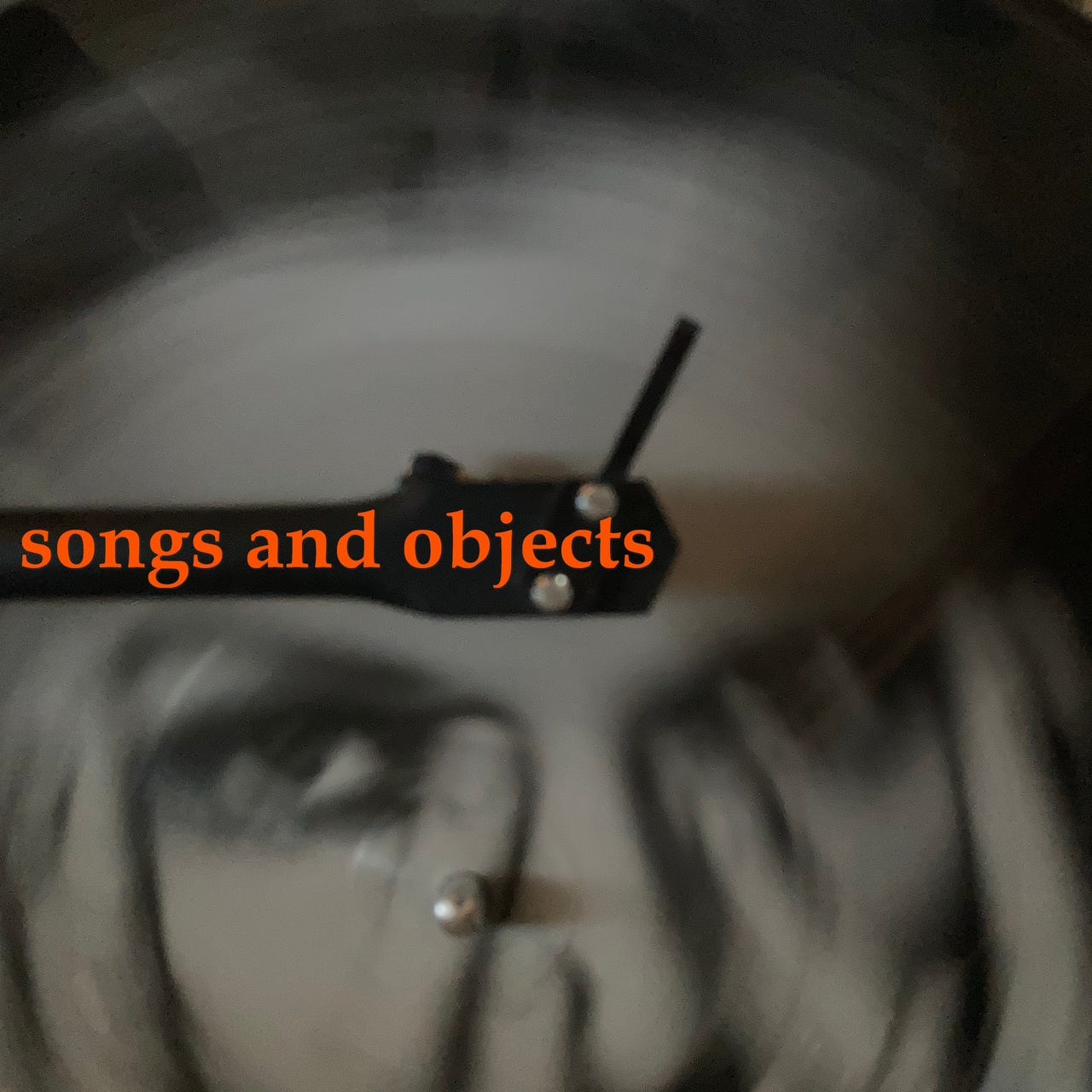 Songs and Objects