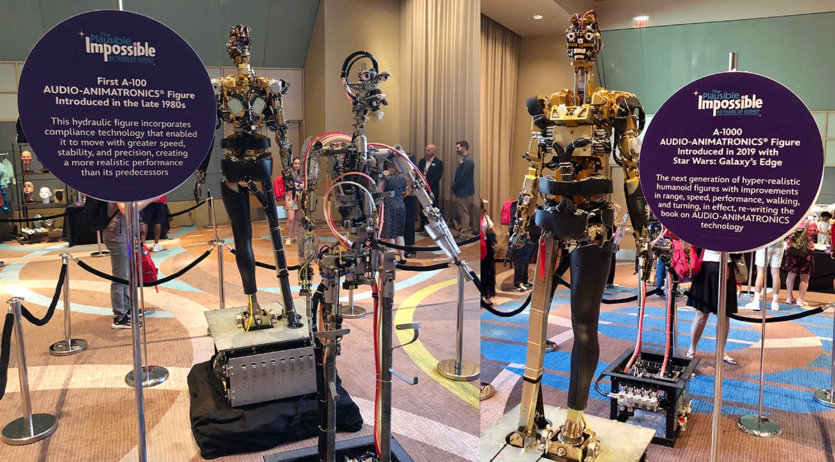 60 Years of Audio-Animatronics Exhibit at 2023 Destination D23 (Part One:  Project Little Man to A-1000 Figure)