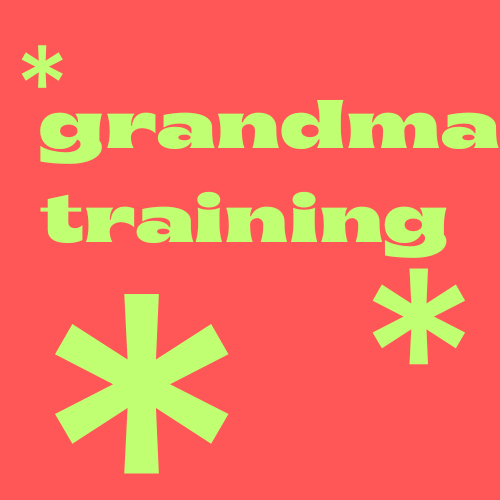 Grandma training logo