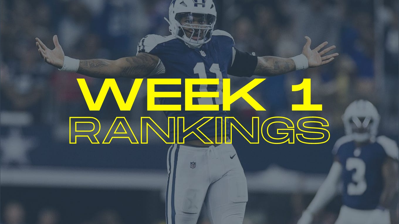 Week 1 IDP Rankings - by Jase Abbey - The IDP Show