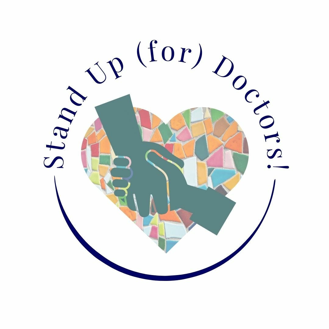 Stand Up (for) Doctors! logo