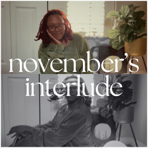 november's interlude logo