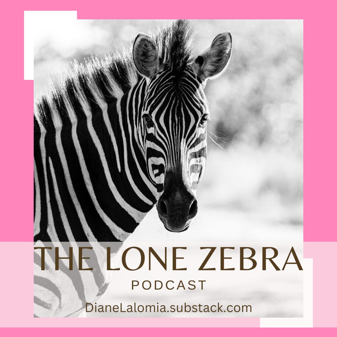 The Lone Zebra logo