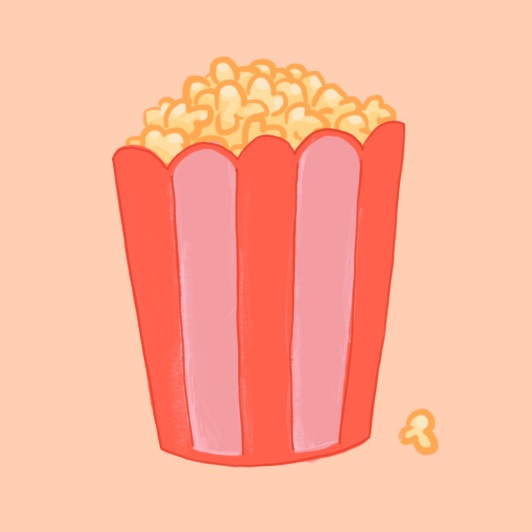 One More Popcorn logo