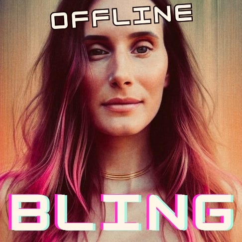 OFFLINE BLING logo