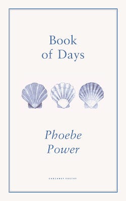 Book Of Days: Phoebe Power - Carcanet Press