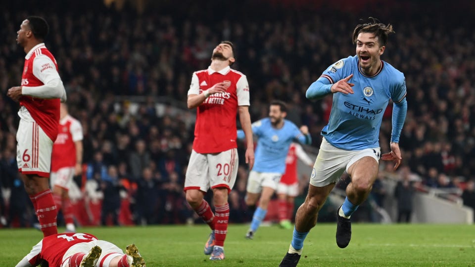 Arsenal's midweek clash with City will be shown on  Prime