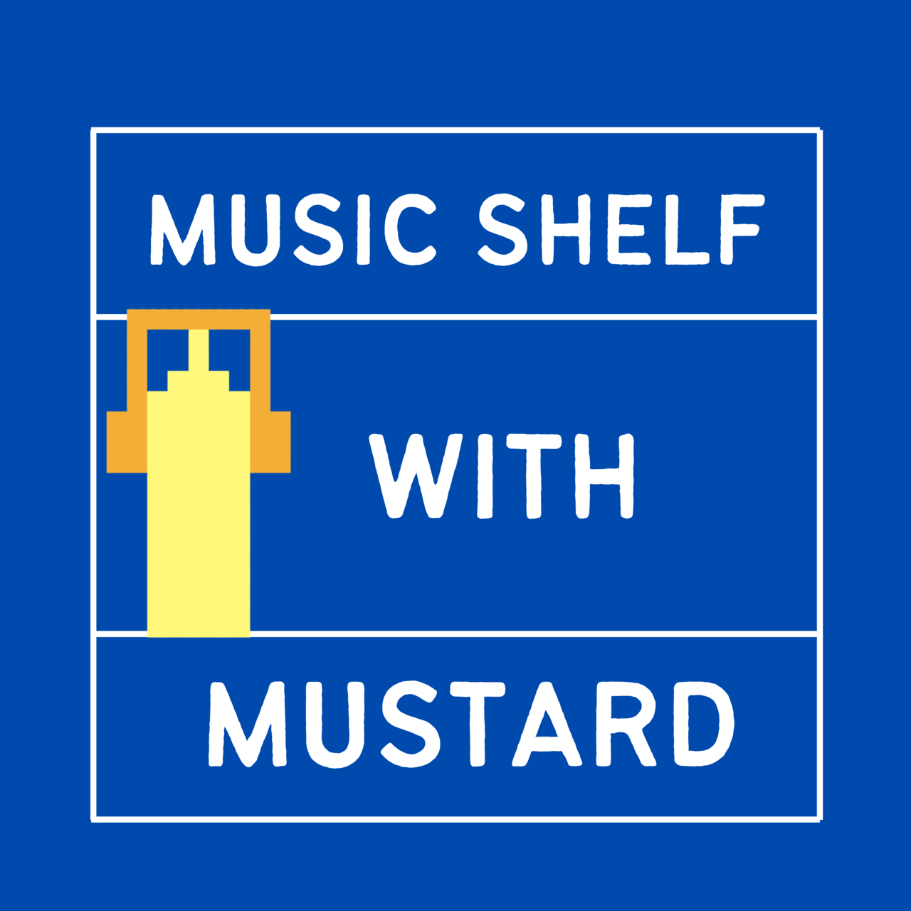 Music Shelf with Mustard