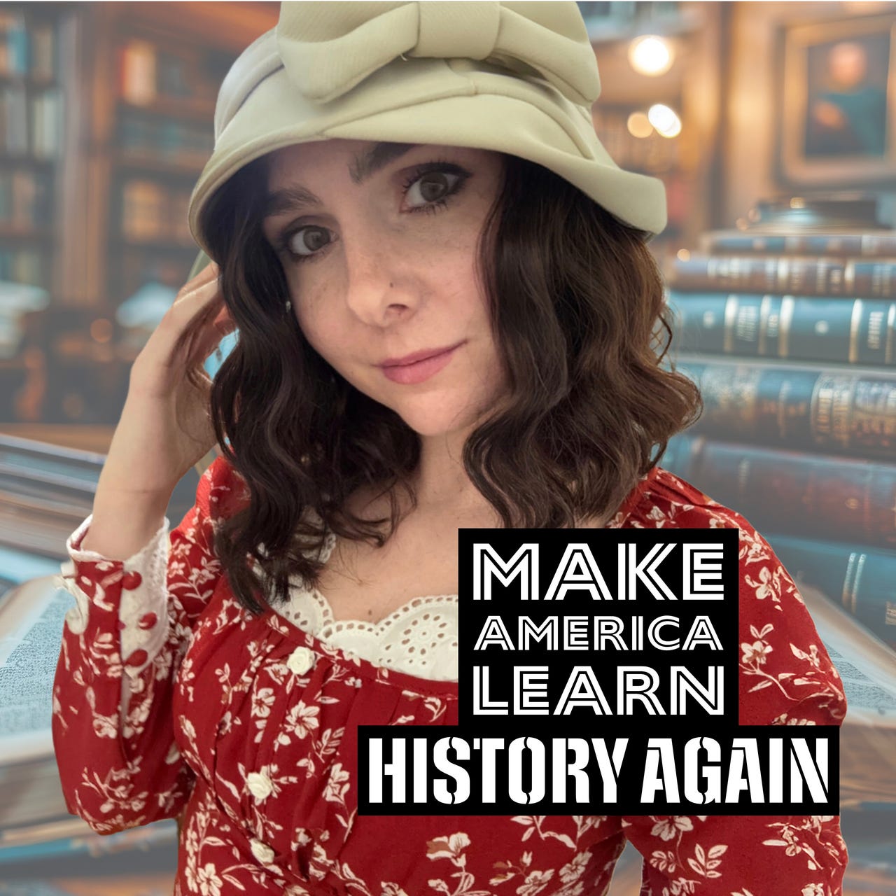 Make America Learn History Again logo