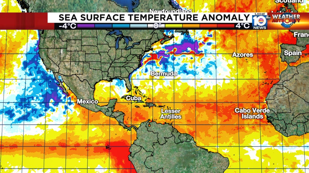 East Pacific tropical activity calming amid cool waters