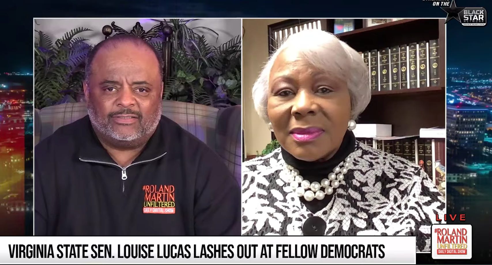 Sen. Lucas on Roland Martin, Aird Ad, #SITW, Crusade on Casino, Phyllis  Randall #Virginia