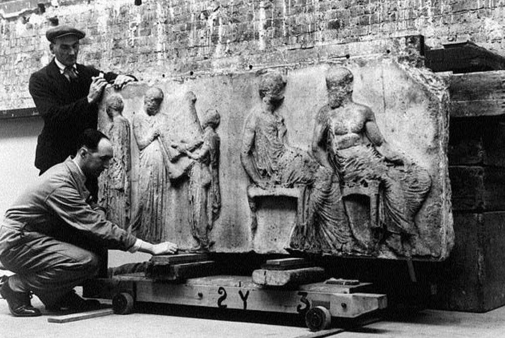 Looting Matters: UK Prime Minister's Position on Parthenon Sculptures  Clarified