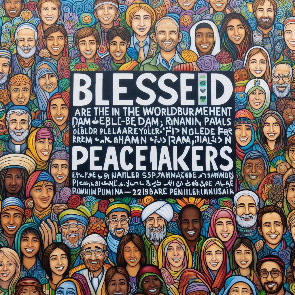 Blessed Are The Peacemakers with Andy & Cari