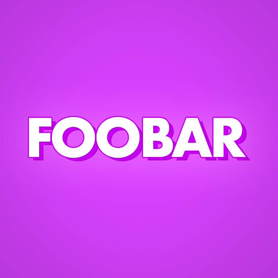 Artwork for FooBar