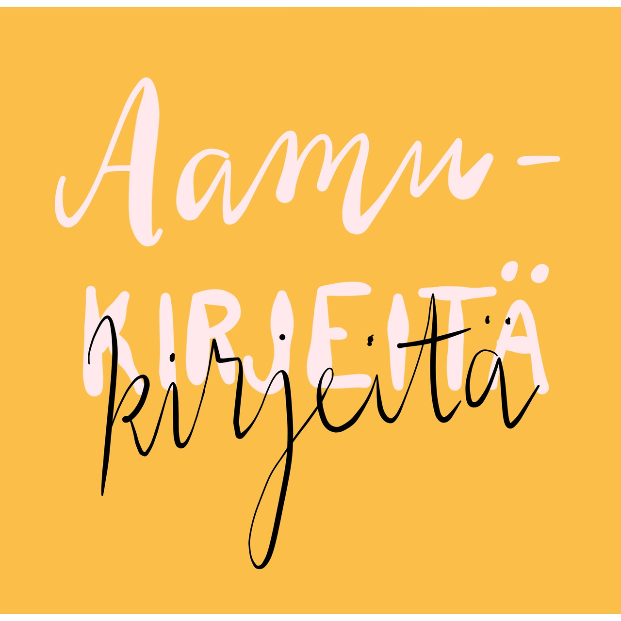 Aamukirjeitä logo