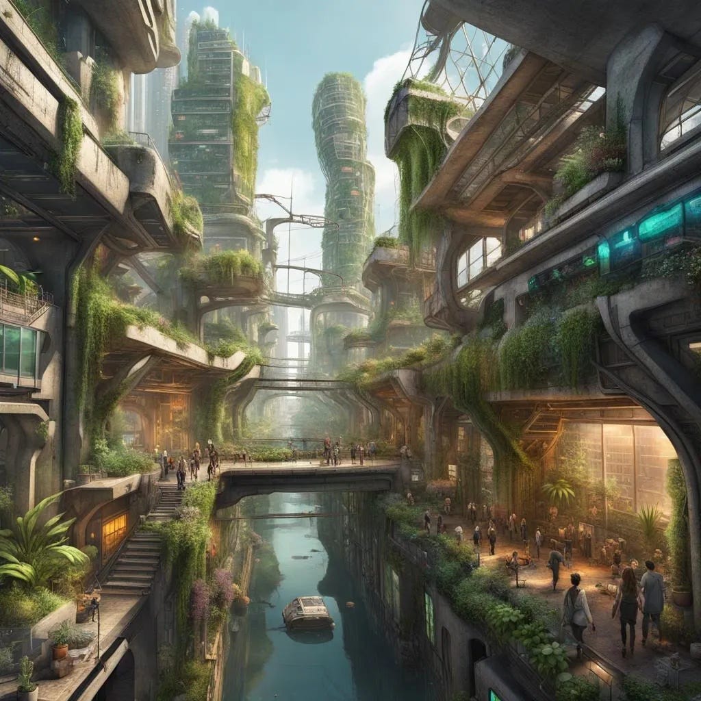 Solarpunk Is Growing a Gorgeous New World in the Cracks of the Old One