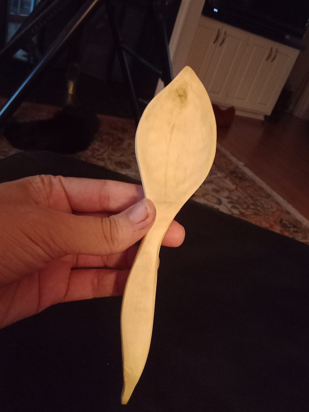 eating spoon – Wood Clay Thread