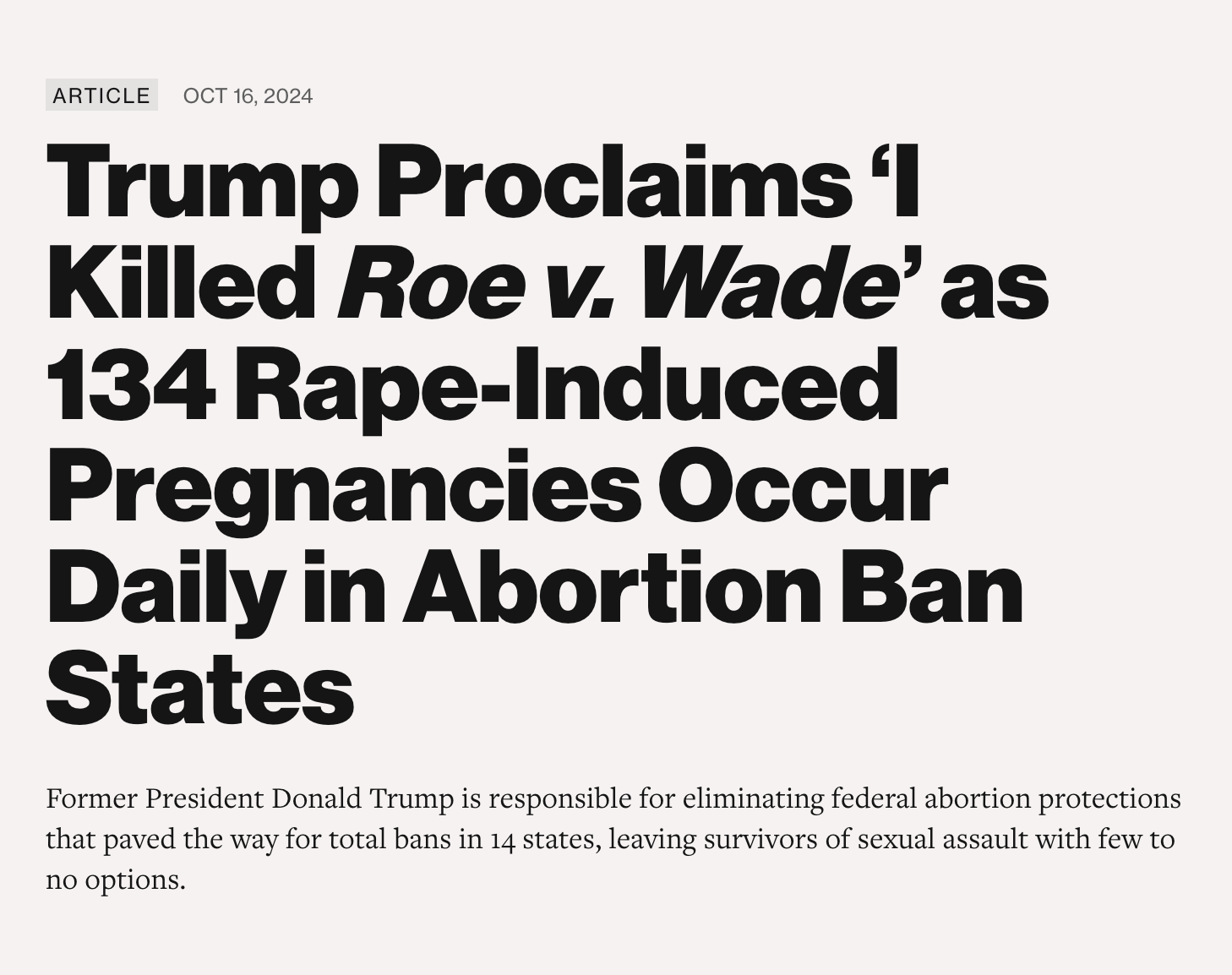 The Abortion Rights Election Drew Dellinger