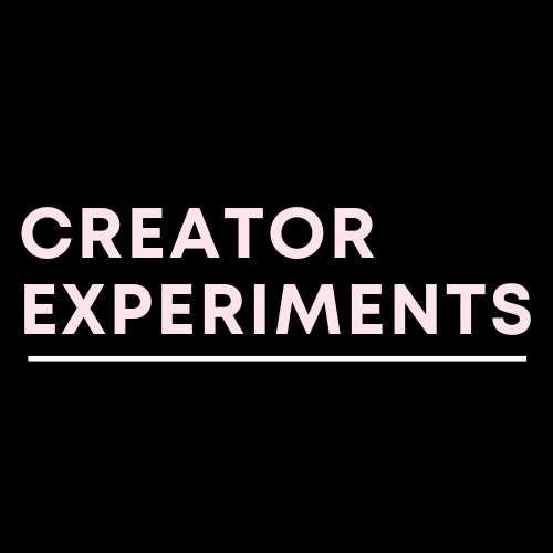 Artwork for Creator Experiments