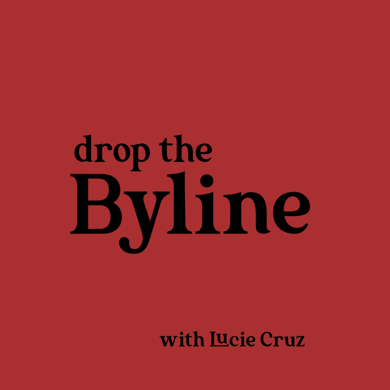 Drop the Byline logo