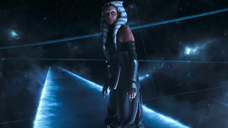 Why Doesn't Rosario Dawson Play Ahsoka in This Live-Action 'Star Wars'  Movie? - Inside the Magic