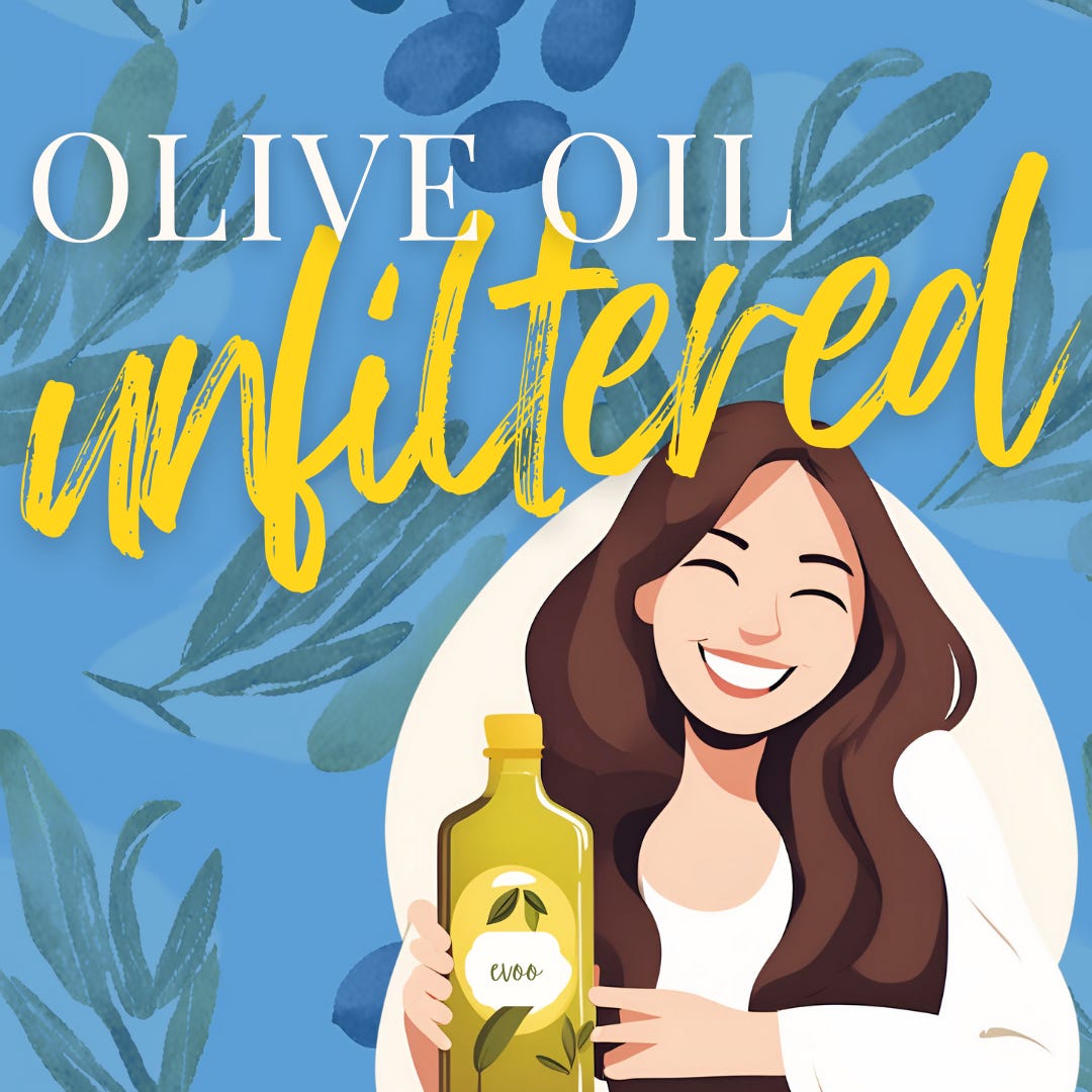 Olive Oil: Unfiltered logo