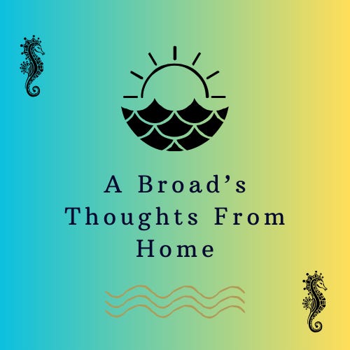 A Broads Thoughts From Home logo