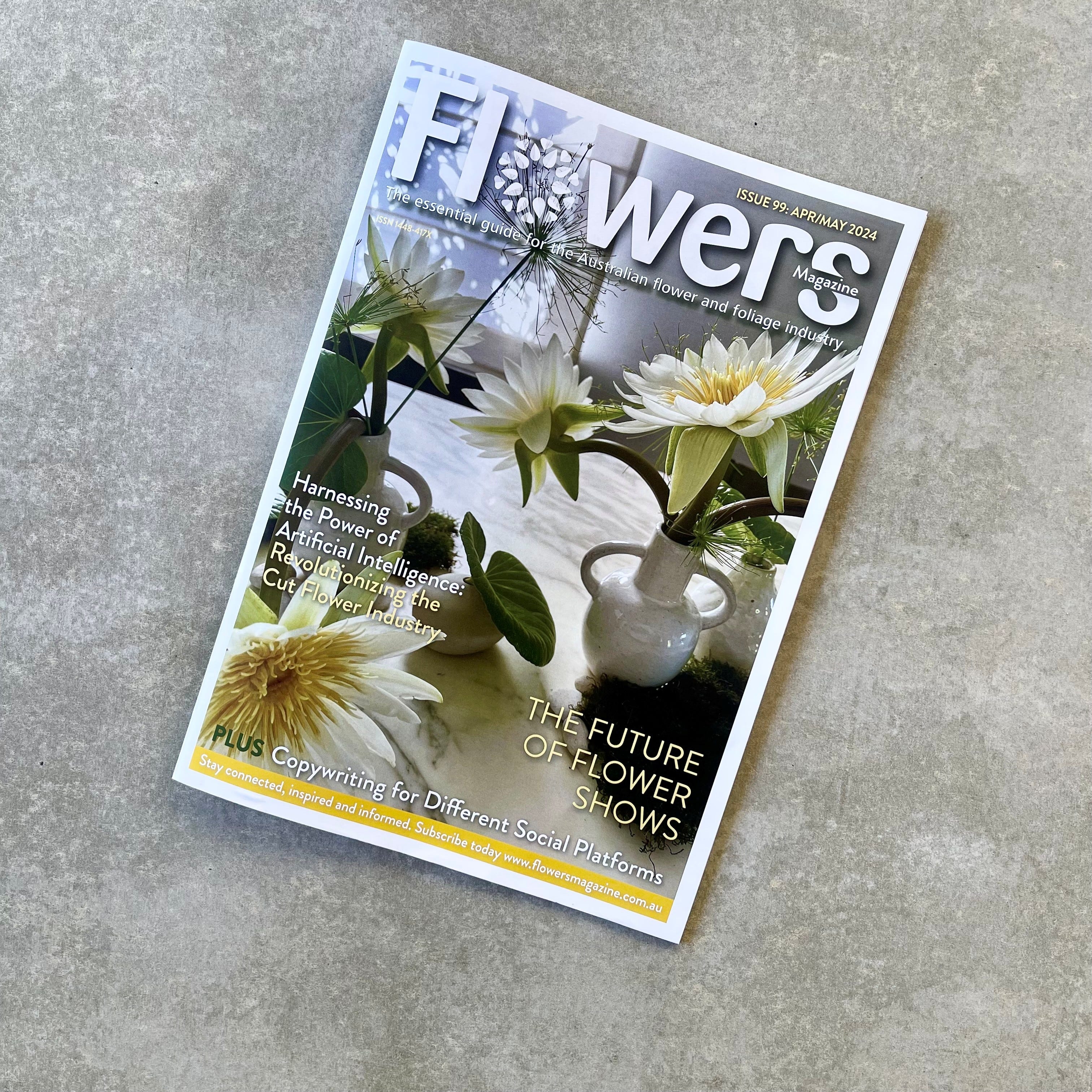 My Waterlilies Grace the Cover by Cerina Triglavcanin