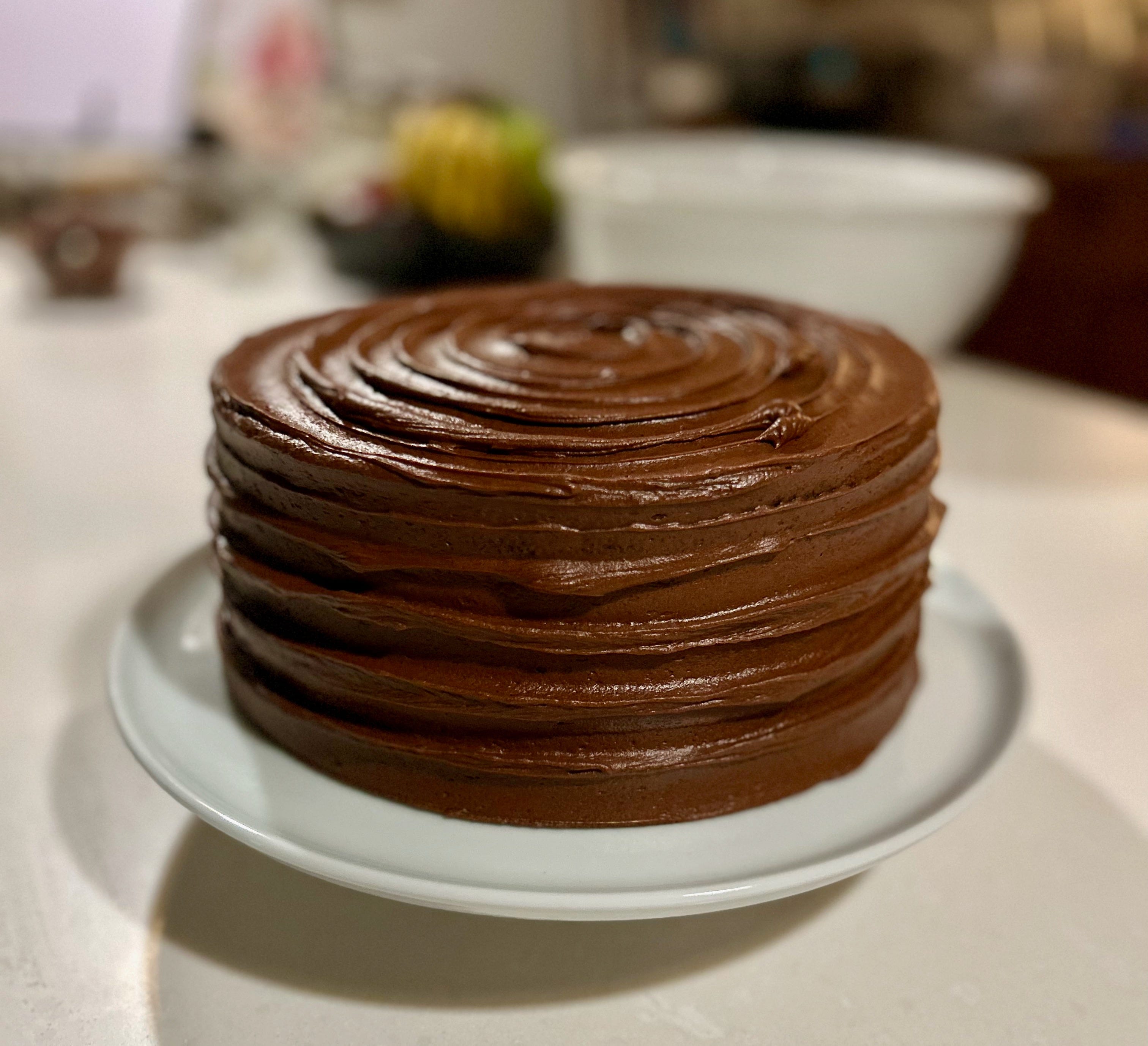Peanut Butter-Chocolate Marble Cake - Bake from Scratch