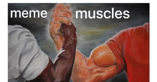 Create meme memes get, text, muscles to get - Pictures 