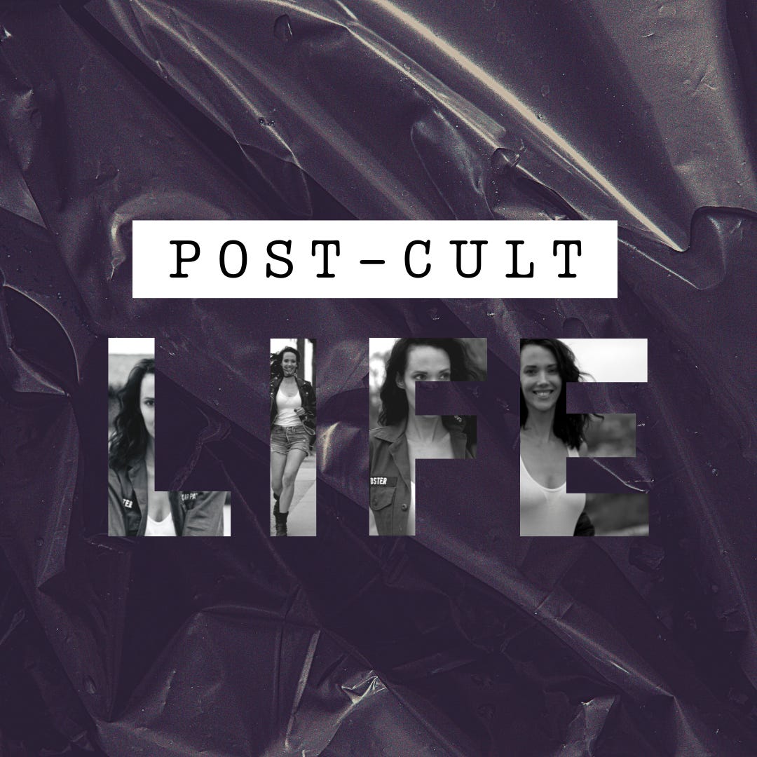 Post-Cult Life. logo