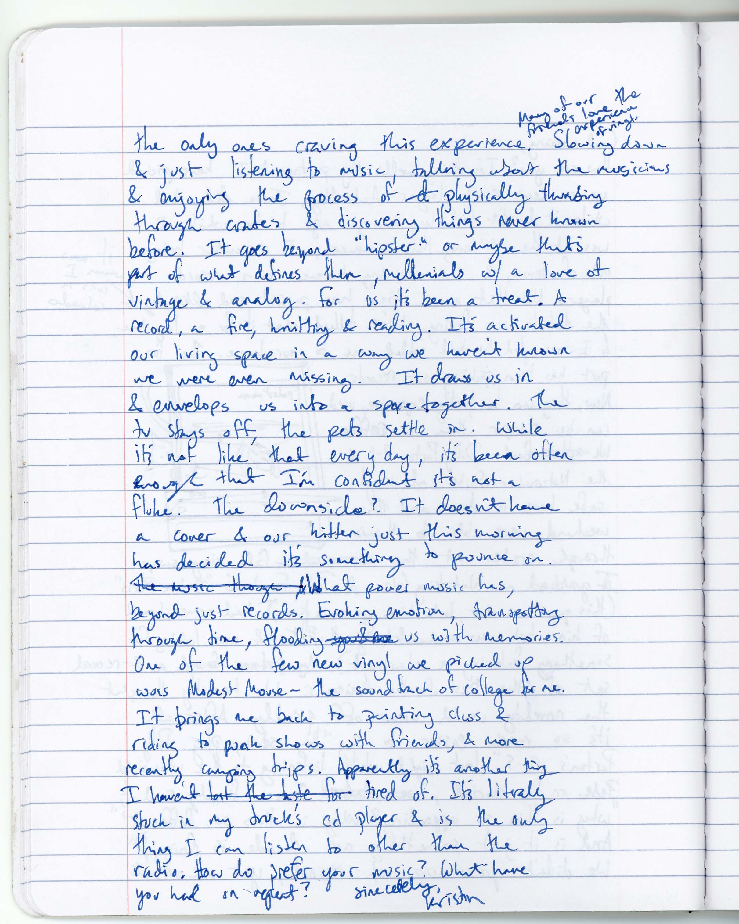 Why is Vinyl so Appealing to Me, a Millennial?